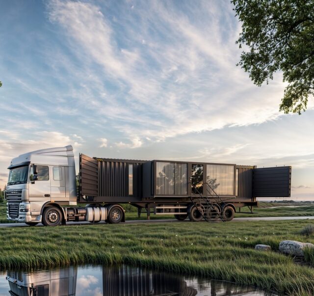 We have established a partnership: Hermitainer by Flexicube. A container with a sliding module that expands the usable space. Equipped with systems ensuring self-sufficiency. Luxurious interior ✨ Can be transported on a container ship! 🚢 🤩#containerhome #containerhouse #tinyhome #tinyhouse #shippingcontainerhouse #shippingcontainerhome #dreamhome #hause #housing #flexicubepl #modernhouse #modernhome #flexicube #containerlife #airbnb #glamping #homeinspiration #homeideas #minimalliving #homeinspo #container #cabin #cabinlife #containerarchitecture #mancave #containerconversion