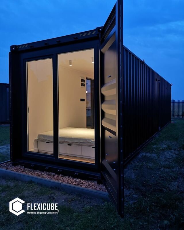 Don’t overlook the charm and functionality of small container homes 🏡 L30.4#prefabliving #sustainability #minimalism #homeinspiration #newhome #newhouse #containerhome #containerhouse #shippingcontainerhome #shippingcontainerhouse #container #shippingcontainer #beautifulhomes #beautifulhouse #homeinspiration #homeinterior #smallliving #modernhouse #modernhomes #cozyhouses #myhouse #cozyhome #housebuild #housedesign #containerarchitecture #flexicubepl #office #cabin #containeroffice #homesweethome #apartment